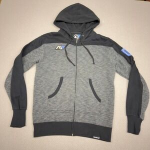 Bioware Mass Effect Andromeda Hoodie Mens Small Full Zip Pathfinder Grey